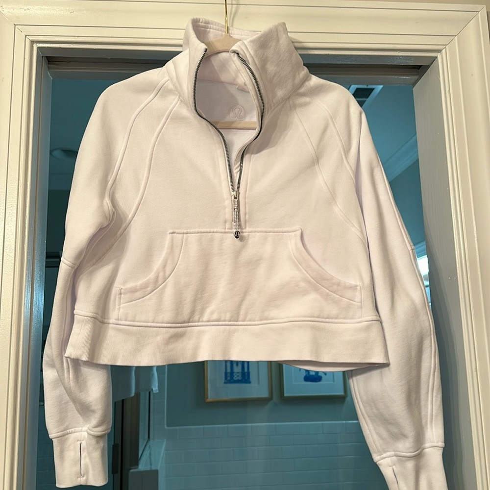 Lululemon Scuba Oversized Funnel-Neck Half Zip
